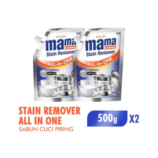 Mama Lemon Stain Remover 500ml isi 2