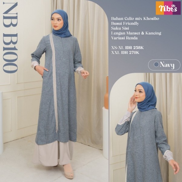 Gamis NB B100 Navy