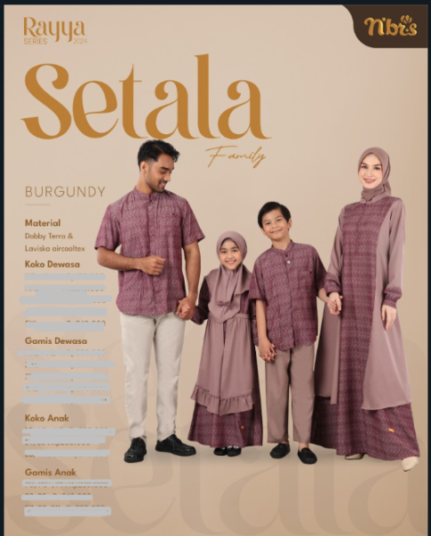 GAMIS DEWASA SARIMBIT SETALA