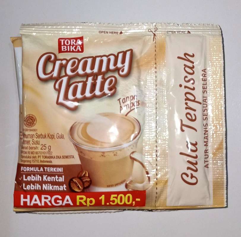Torabika creamylatte isi 5