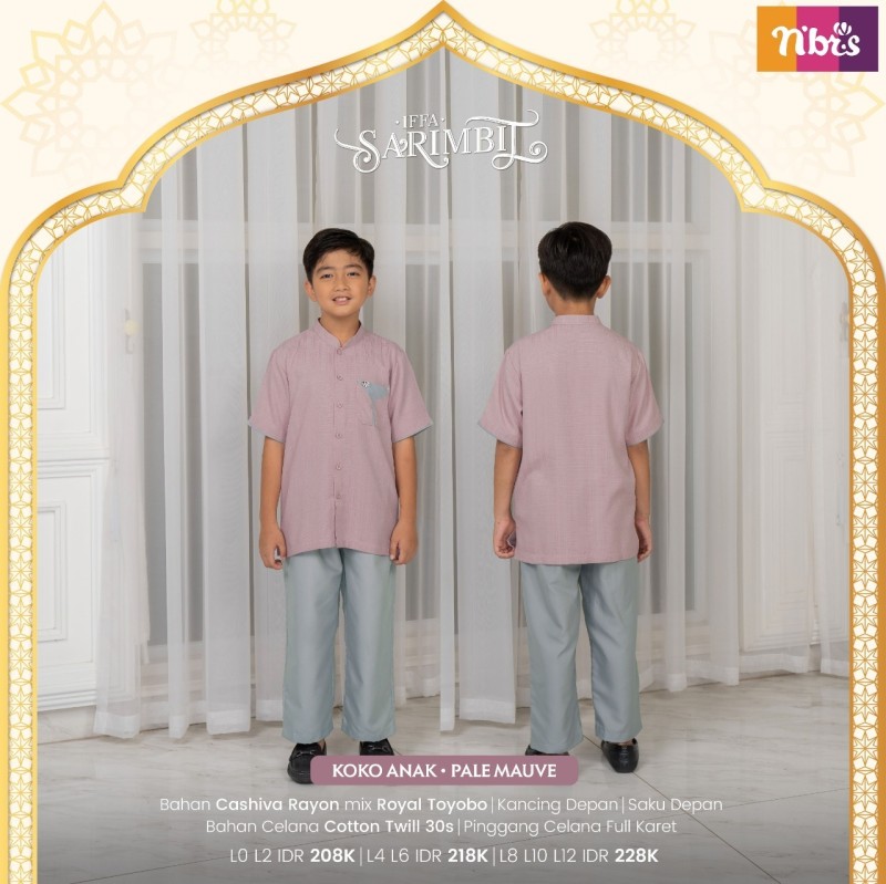 IFFA SARIMBIT KOKO ANAK PALE MAUVE
