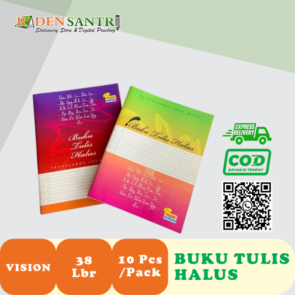 Buku Tulis Halus Vision 38 Lembar