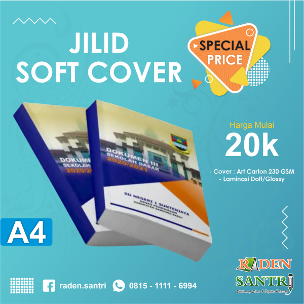 Jilid Soft Cover A4