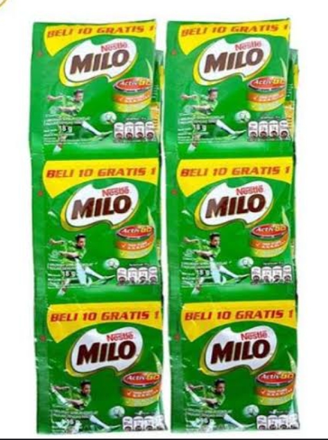 Susu milo isi 10+1 sachet