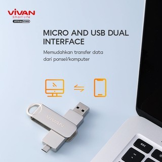 !!! FLASH DISK VIVAN ELITE DUAL DRIVE MICRO USB