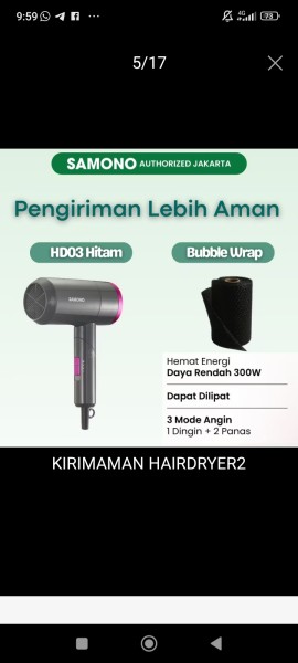 Hairdryer samono