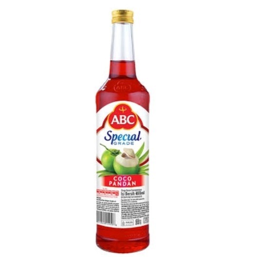 ABC SYRUP SPC GRD COCOPANDAN 485ML