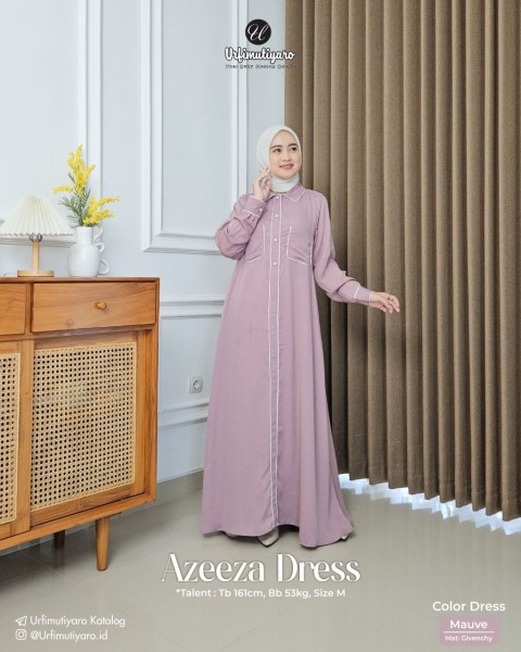 AZEEZA DRESS MAUVE