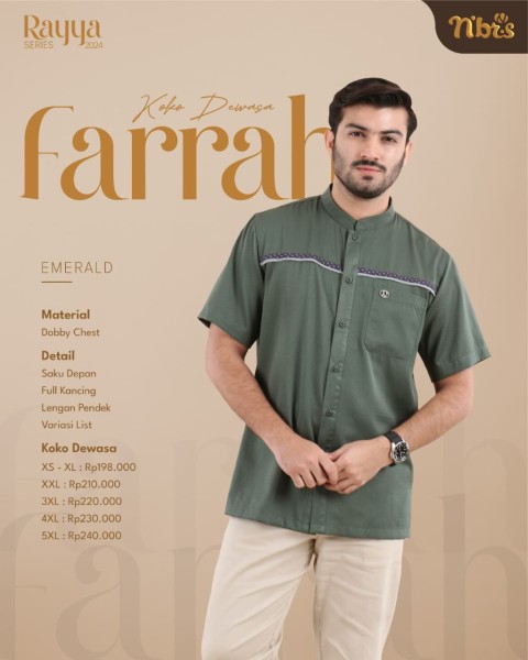 FARRAH KOKO DEWASA EMERALD