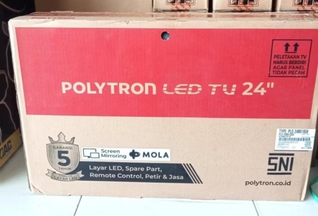 Rizki Electronics - Smart Tv Polytron LED TV PLD 24CV1869 24 INCH 24 inch polytron