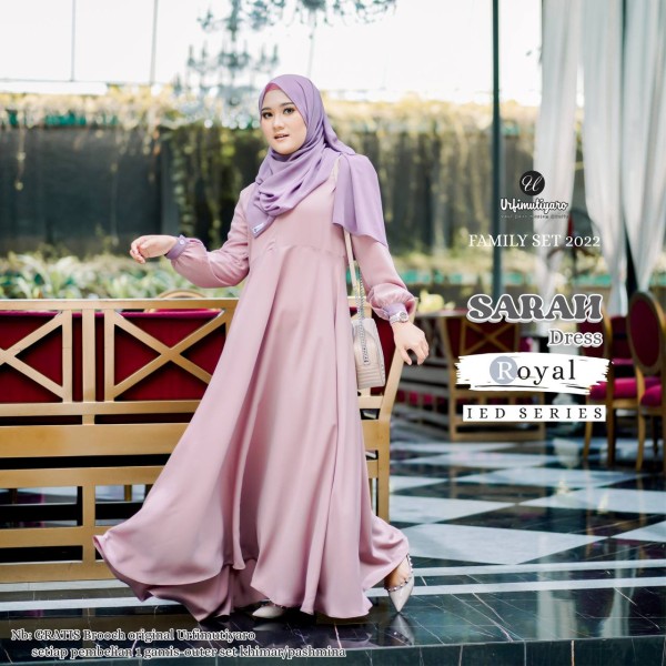 SARAH DRESS ONLY ROYAL
