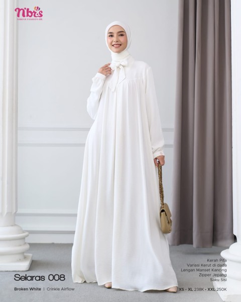 GAMIS DEWASA SELARAS 008 BW