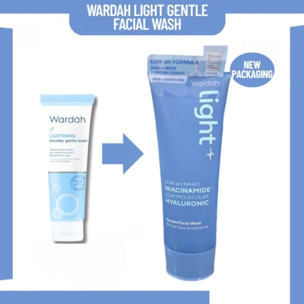 WARDAH LIGHT GENT WASH 100ML