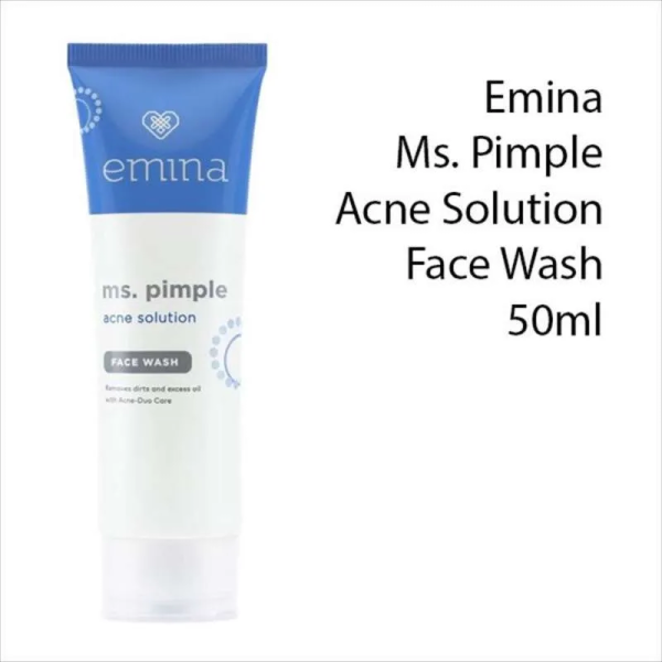 EMINA MS PIMPLE ACNE SOL FACE WASH 50ML