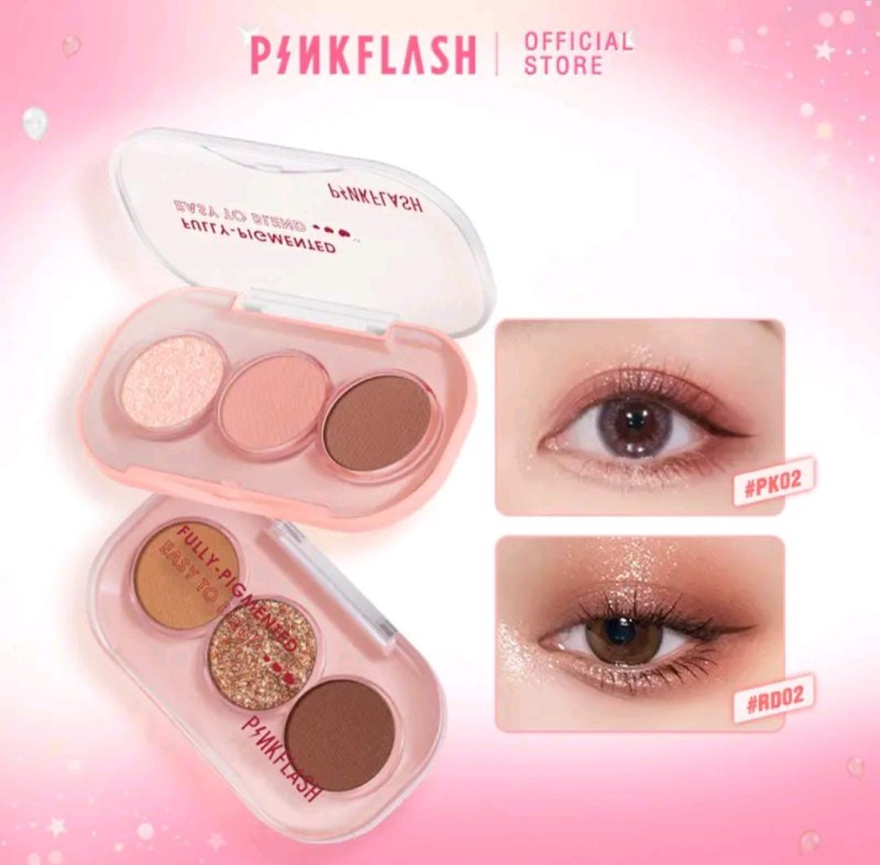 PINKFLASH 3 PAN EYESHADOW