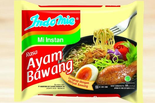 Indomie kuah ayam bawang