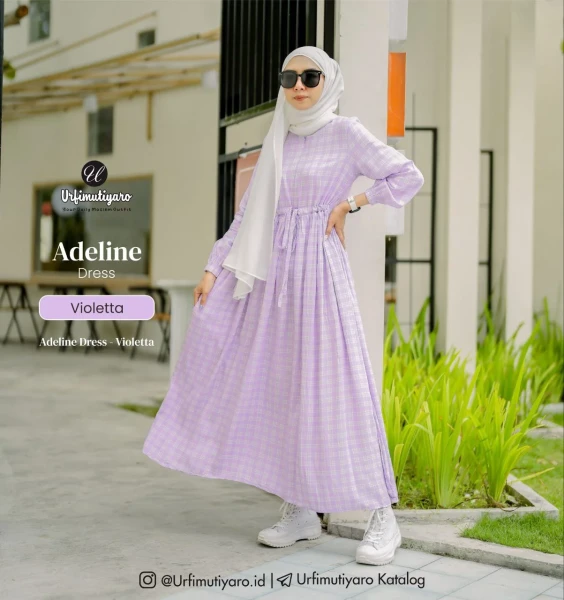 ADELINE DRESS VIOLETA