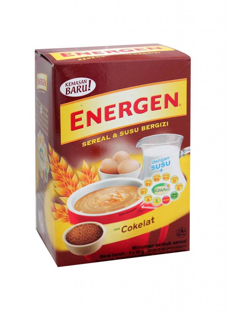ENERGEN COKLAT BOX 5X30GR