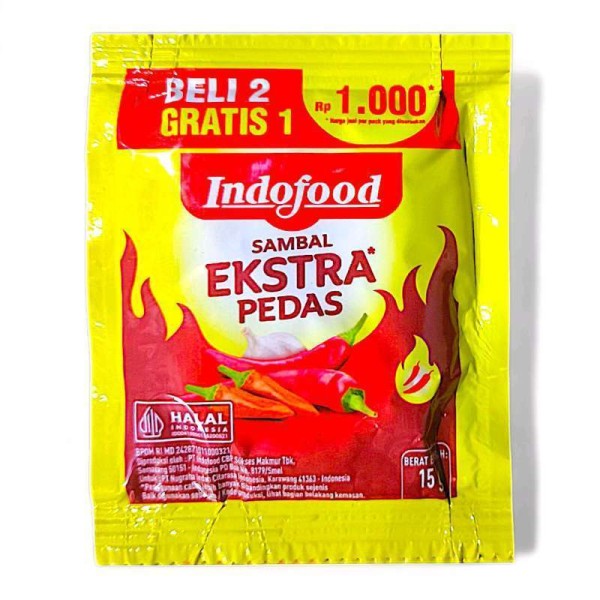 Sambel Indofood Extra Pedas Sachet