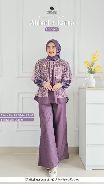 LAYLA ONE SET X OUTER CASPIA