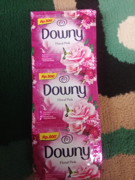 Downy floral pink