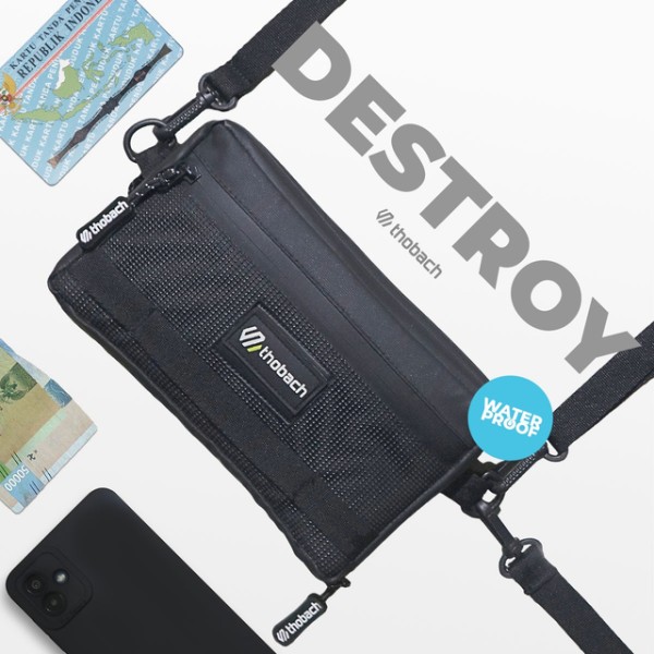 Thobach Sling Pouch Sling Phone Destroy