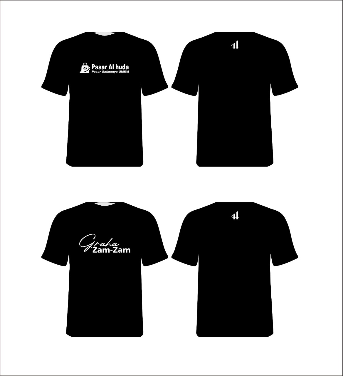 Kaos Pasar Al Huda Lengan Pendek