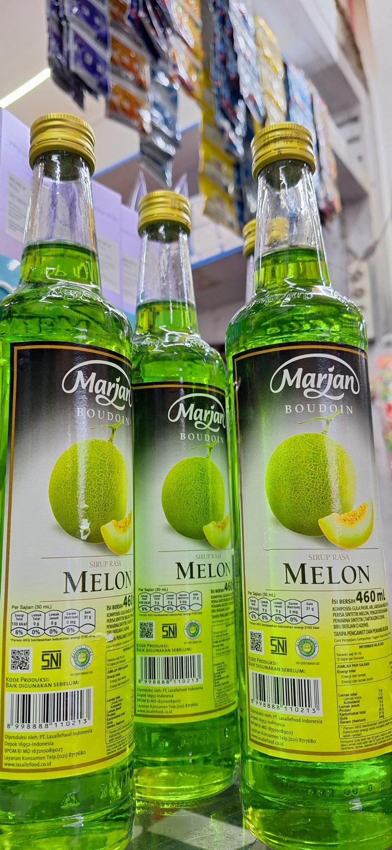 Sirup marjan melon