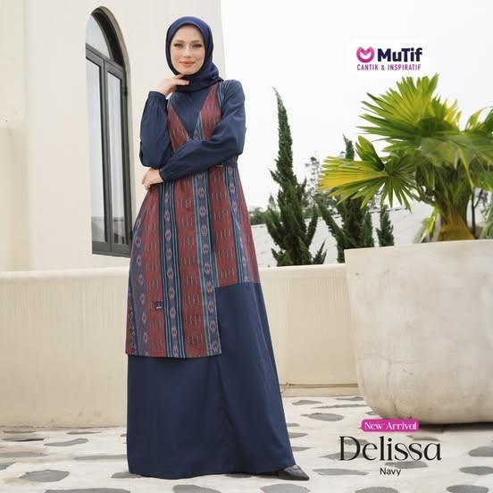 DELISSA NAVY BLUE RED