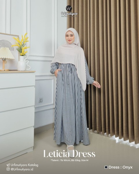 LETICIA DRESS ONYX