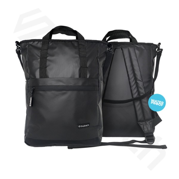 Thobach Ransel Backback totebag Tokyo Black Hitam