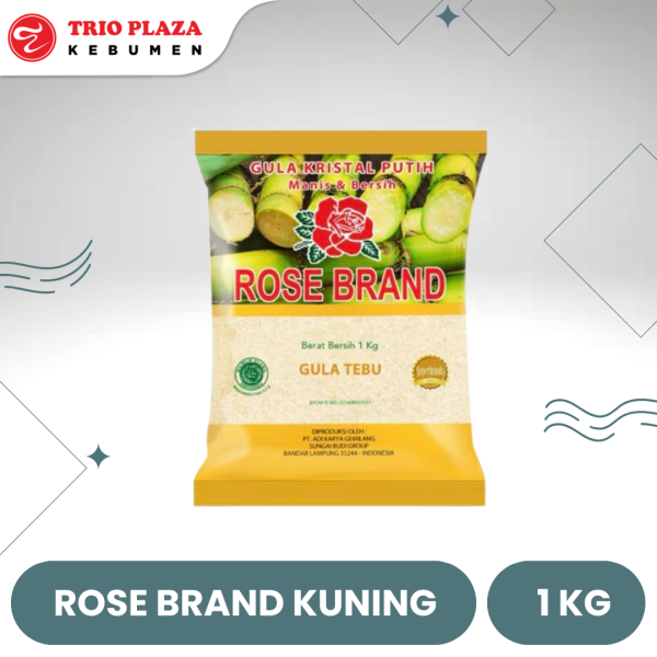 ROSE BRAND GULA PASIR KUNING 1 KG