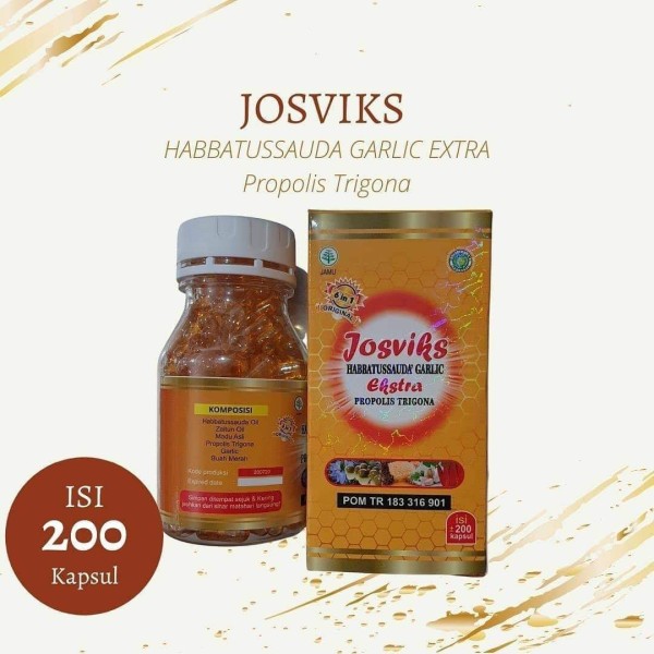 Josviks Habbatussauda Gold 200 Kapsul