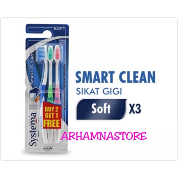 Sikat Gigi Syistema Smart Clean