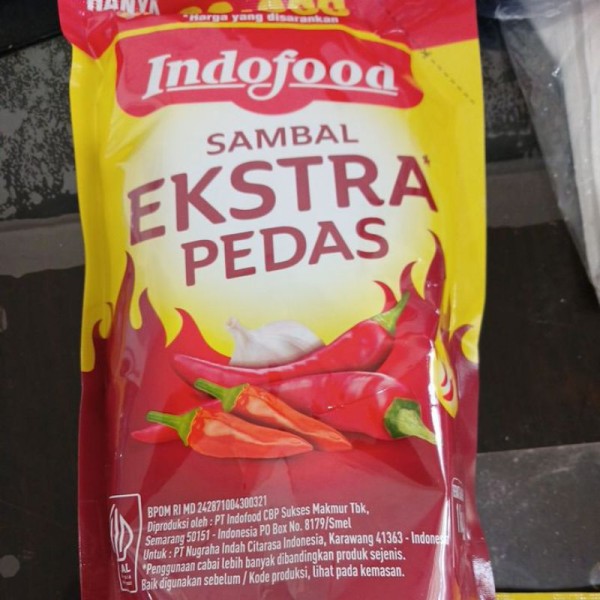 Indofood Saos Ekstra Pedas  1kg