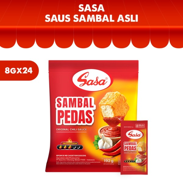 Sasa Saus Sambal Asli Sachet