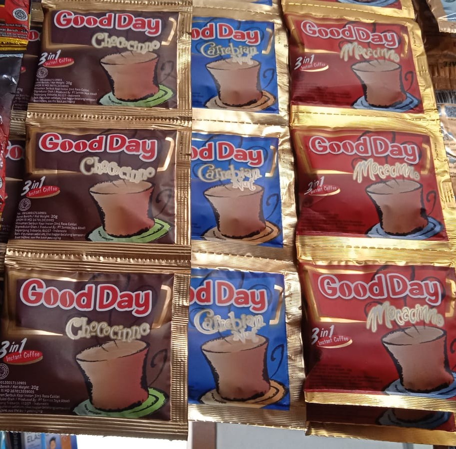 Kopi good day isi 5 sachet