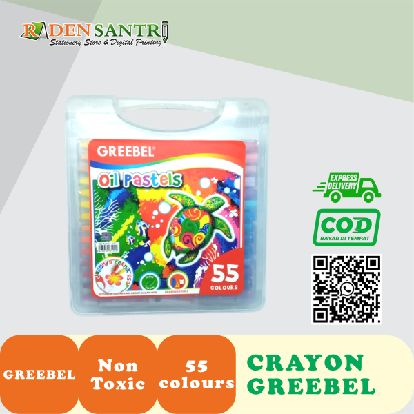 Crayon Greebel 55 Colours