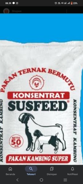 Konsentrat kambing