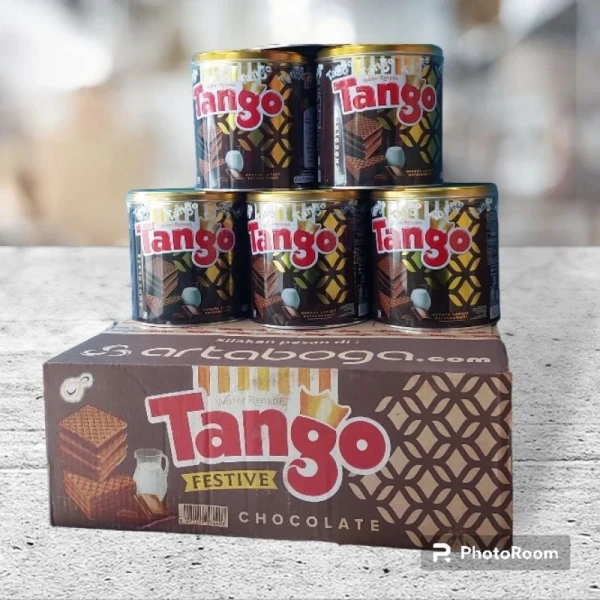 WAFER  TANGGO COKLAT 1 DUS ISI 6 KALENG