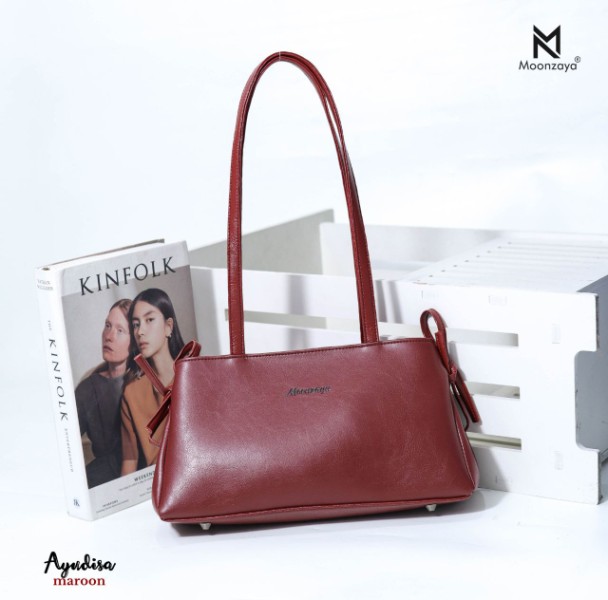 Moonzaya Ayudiaa Bag Maroon