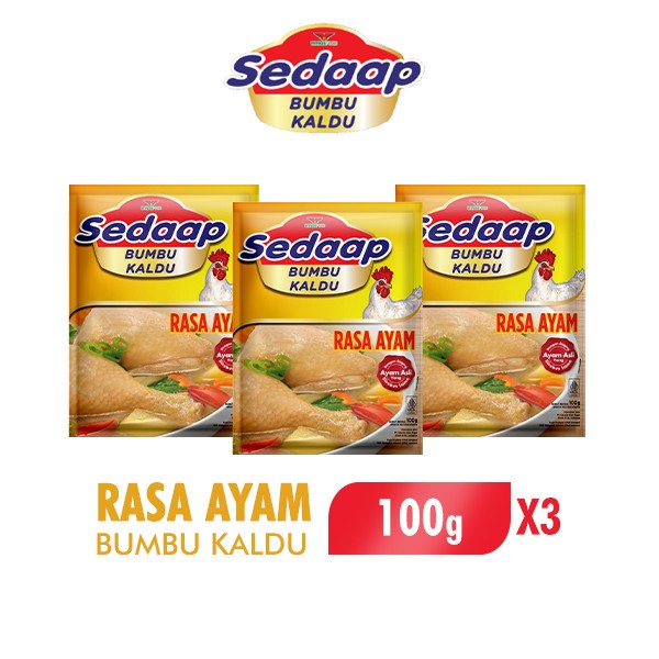 Sedap Kaldu Ayam 100gr isi 3