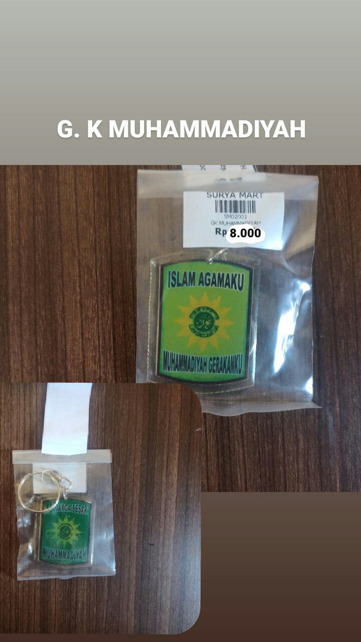 Gantungan Kunci Muhammadiyah