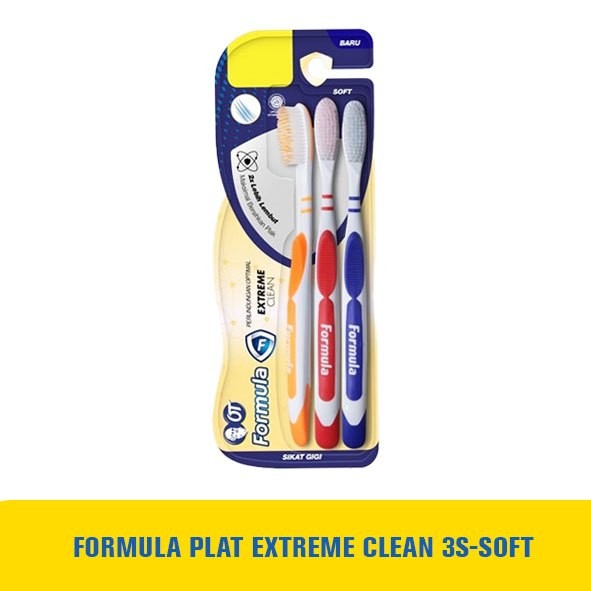 Sikat Gigi Formula Extreme Clean 3