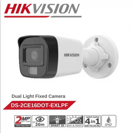 CCTV HIKVISION DS-2CE16D0T-EXLPF OUTDOOR