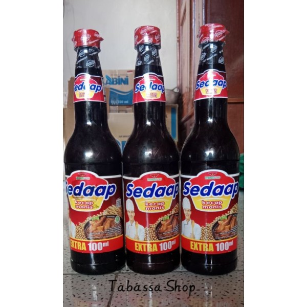 Kecap Sedaap Botol 600+100ml