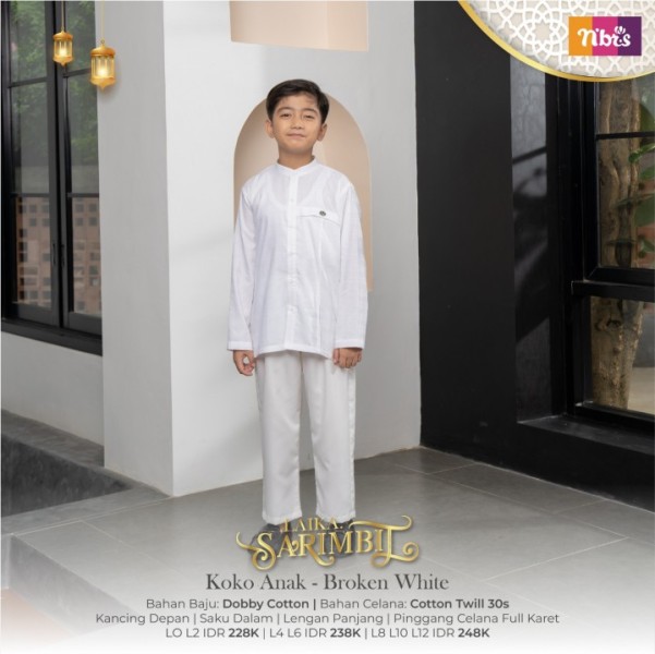 LAIKA KOKO ANAK BROKEN WHITE