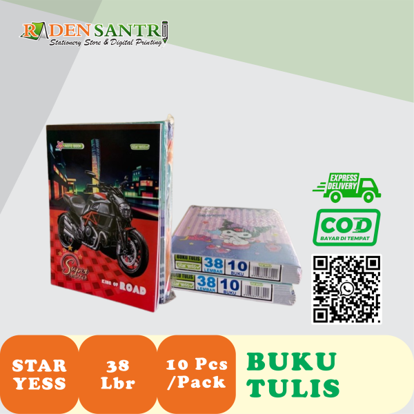 Buku Tulis Star Yess 38 Lembar