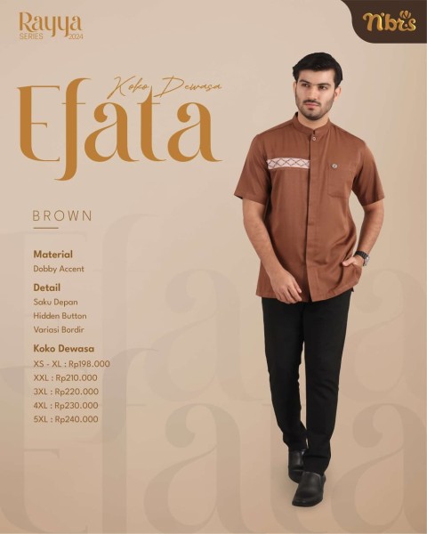 EFATA KOKO DEWASA BROWN