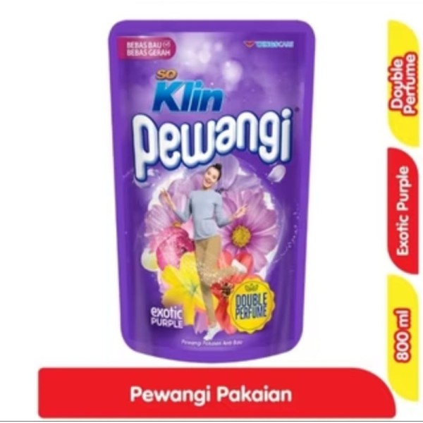 Soklin Pewangi Exotic Purple